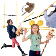 PRZESZKODY HOBBY HORSE AKCESORIA DLA KONIKA DO SKAKANIA KOŃ NA KIJU 135cm