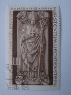 Liechtenstein - Biskup Ortlieb - Mi. 666 kasow.