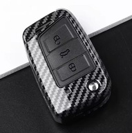 Etui na kluczyk VW Golf Tiguan SEAT Leon Ibiza SKODA Octavia – carbon