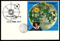 **A01 PARAGWAJ - KOSMOS, MIKOŁAJ KOPERNIK - PIĘKNE FDC
