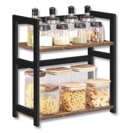Regał STOJAK półka do kuchni 2 POZIOMY na przyprawy 42x18x43 blat organizer