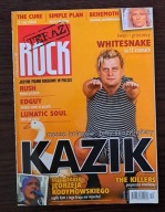 TERAZ ROCK 12/2008 - Kazik... The Cure... Behemoth...Whitesnake...Rush