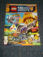 LEGO NEXO KNIGHTS 3/2017 komiks,2 plakaty,zabawy,robin, trening