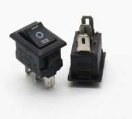 Jednotorowy klawiszowy przełącznik/wyłącznik 3 A 250 V ON-OF-ON 4-11-5