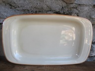 Kremowy Półmisek _ Porcelit TUŁOWICE PRL