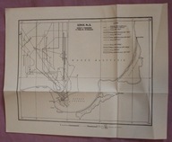MAPA - SZKIC No 5 OKRĘTY PODWODNE W POBLIŻU WYBRZEŻA - REPRINT REPRODUKCJA