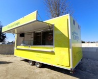 Przyczepa gastronomiczna FoodTruck zapiekanki kebab producent 6,2x2,3m 2026