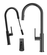 Bateria kuchenna stojąca Granitan PRATI czarny