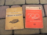 STARE KSIĄŻKI WYDAWCA WOJSKOWY GRAMY W SZACHY 500 GIER I ZABAW 1950-53 ROK.