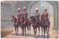 Gwardia Konna królewska Jerzego III 1818r. Armia Brytyjska ok.1910r.