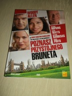 Poznasz przystojnego bruneta Woody Allen + książeczka ( nowa rozfoliowana )