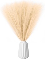 TRAWA PAMPASOWA DO WAZONU OZDOBNA SZTUCZNA PAMPASY 6SZT 40CM