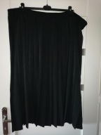 SPÓDNICA MAXI EVIL CZERŃ PLISOWANA 24 6 XL