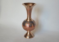 Wazon mosięzny zdobiony 21 cm