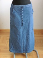 Spódnica Damska Jeansowaa DżinsowaR.40