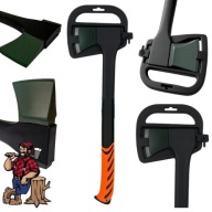 SIEKIERA ROZŁUPUJĄCA MAŁA 60CM 1,3KG UNIWERSALNA DO RĄBANIA DREWNA MOCNA