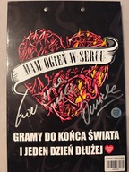 Clipboard WOŚP z autografem Jurka Owsiaka