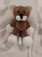 Kot maskotka - handmade szydelko