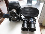 Aparat Mamiya C220 Professional + DWA TELEOBIEKTYWY