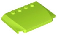 LEGO Klapka Płytka Maska 4x6x2/3 52031 Lime 2szt Nowe