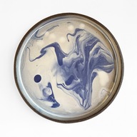 Ręcznie robiony ceramiczny talerz. RAJZA.STUDIO