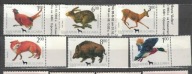 01-Fil34- Bułgaria 1993r- Fauna łowna,6szt
