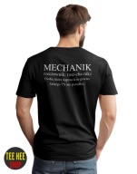 ŚMIESZNA KOSZULKA MECHANIK – IDEALNY PREZENT URODZINOWY LUB ŚWIĄTECZNY M