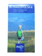 Małopolska Mapa turystyczna skala 1: 235 000