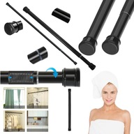 DRĄŻEK ROZPOROWY PRYSZNICOWY TELESKOPOWY KARNISZ BEZINWAZYJNY 70x120x2,5cm