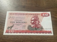 Zimbabwe - 10 dolarów - 1994 - UNC