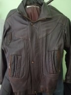 GIANNINI PELLE Kurtka ze skóry naturalnej rXL /XLL