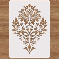 Szablon symetryczny do malowania tortu, ścian, mebli , dekoracja nr 6