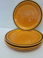 NORWESKIE TALERZE DESEROWE 4x Egersund NORWAY