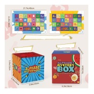 Zabawka Edukacyjna Nauka Języka Angielskiego Alfabetu Mystery Box