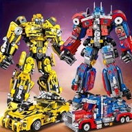 Bumblebee , Robot + Samochód 2w1 Klocki Konstrukcyjne 792 Mega Zestaw