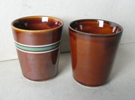 Porcelit PRUSZKÓW : DWA Duże Kubki na KAKAO czy KEFIR .......... dla PARY