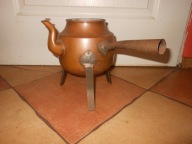 ŁADNY STARY CZAJNIK MIEDZIANY