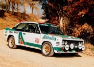 Plakat A3 - Fiat 131 Abarth RALLY Wallpaper