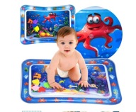 MATA SENSORYCZNA WODNA DLA NIEMOWLĄT DLA DZIECKA WIELOKOLOROWA DMUCHANA XXL