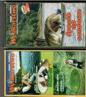 WĘDKARSTWO: KSIĄZKI , CD, KASETY VHS