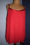 * ZAY* BLUZKA CZERWONA LETNIA PRAWIE NOWA DŁUGA_50