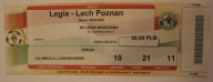 BILET Legia - Lech Poznań, Sezon 2004/ 2005 KP LEGIA WARSZAWA