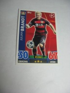 KARTA MATCH ATTAX 2015/16 NR 212 JULIAN BRANDT / BAYER 04 LEVERKUSEN