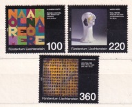 LIECHTENSTEIN** Muzeum sztuki Mi 1574-76