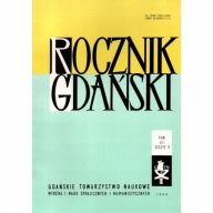 Rocznik gdański herby Kaszuby Jan Amon Komeński