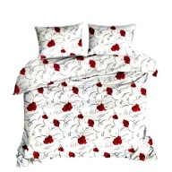 pościel z bawełny 200x200 + 2x70x80 + 2x40x40 zamek B 32 maki