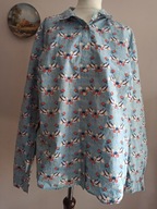 BODEN KOSZULA ptaki kwiaty 46/48