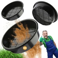 SITO OGRODOWE DO KOMPOSTU PIASKU ZIEMI OGRODNICZE REGULOWANE 36CM 4-10MM