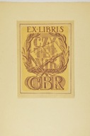 EXLIBRIS EKSLIBRIS CZYTELNIK BIBLIOTEKA CBR ZOBACZ