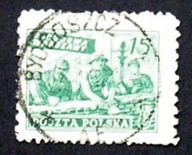 Polska > Datownik "Bydgoszcz" z dnia 23.01.1952 r. - na znaczku Fi 541